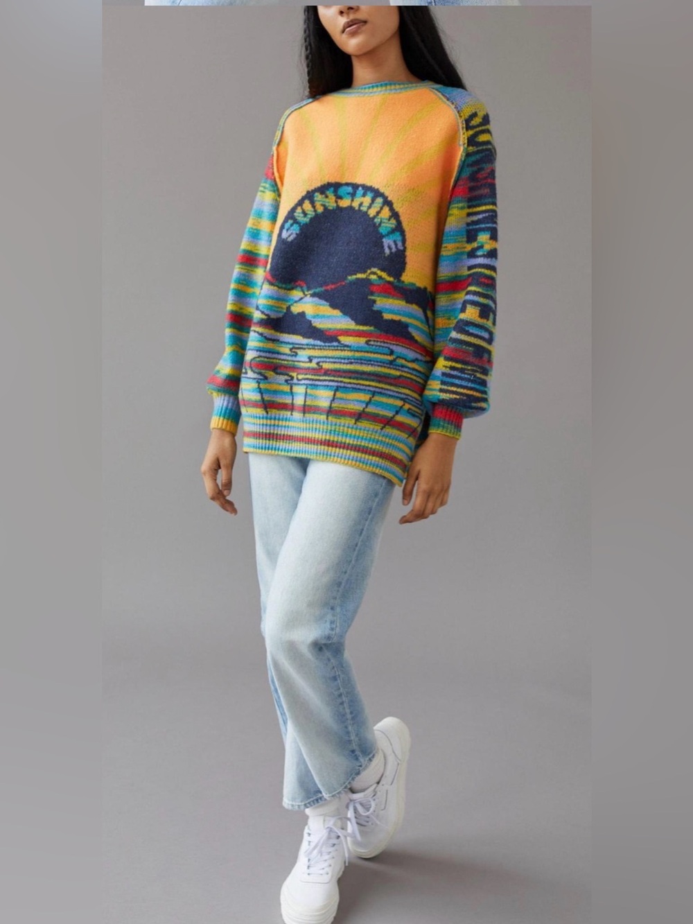 Urban Outfitters  Maura Jacquard Pullover size S